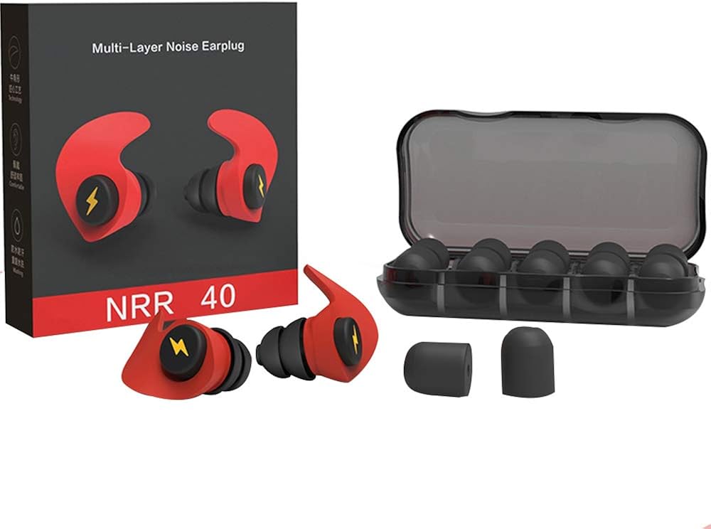 Scienlodic Ear Plugs,Ear plugs for Sleeping,Resuable 36db,For Sleep