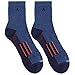 adidas Men's Cushioned X II Mid Crew Socks (2-Pair), Denim Blue/Collegiate Navy/Energy Red/Black, Large, (Shoe Size 6-12)
