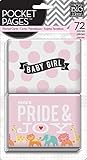 me & my BIG ideas Pocket Pages Journaling Cards, Baby Girl