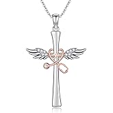 KoyeKei Nurse Necklaces for Women 925 Sterling Silver Stethoscope/Caduceus Pendant Nursing Jewelry Graduation Gifts for Doctor Medical Assistant