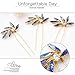 Olbye Wedding Hair Pins Crystal Bridal Headpieces for Bride and Bridesmaids Wedding Hair Accessories Pack of 3 (Blue)