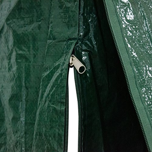 Caymus Outdoor 3 Seater Porch Swing Hammock Glider Cover, Water Resistant 85"L x 49"W x 67" H