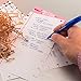 Pentel RSVP Mini Ballpoint Pen, (1.0mm) Medium Line, Assorted Ink (A/B/C/D/F/P/S/V) w/Key Ring, 8-Pk (BK91MNBP8M)
