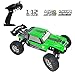 Tecesy RC Cars 1/12 Scale 4WD Off Road Remote Control Cars with LED Lights, 2.4GHz Radio Remote Control Truck Monster, High Speed Crawler RC Car for Adults & Kids（Green）