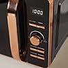 Tower-Digital-Solo-Microwave-with-6-Power-Levels-60-Minute-Timer-Defrost-Function-800-W-20-Litre-Black-and-Rose-Gold Tower T24021 Digital Microwave with 60-Minute Timer and 8 Autocook Settings, 20L, 800W Black and Rose Gold, pack 1