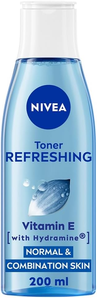 NIVEA Refreshing Toner 200ml Face Cleanser with Vitamin E Deep Cleansing
