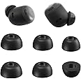 Memory Foam Ear Tips for Google Pixel Buds Pro with Storage Box, Replacement Tips for Google Earbuds Pixel Buds Pro fit Charging Case 3 Pairs LMS