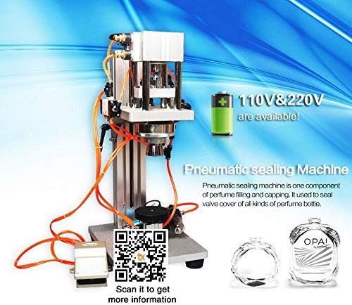 TX Pneumatic perfume capper machine perfume capping machine bottle capper machine (Nozzle Size (mm): 20.8-21.2, 110V/60HZ)