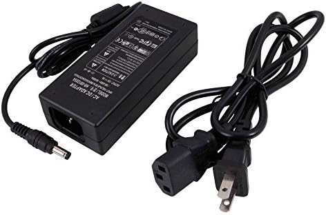 eocnoLED Power Supply 12volt 5amp 72watt MAX DC Power Adapter for 5050 3528 5630 LED Strip Light, Tape Light, Rope Light, Wireless Router, ADSL Cats, Security Cameras and other Low Voltage Device
