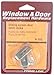 Prime-Line A 163 Steel Sliding Screen Door Latch Strike, fits Columbia and Trimview (2 Pack)