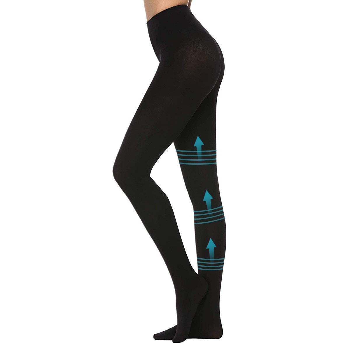 Nurses Compression Pantyhose Sheer 2030 mmHg Closed Toe