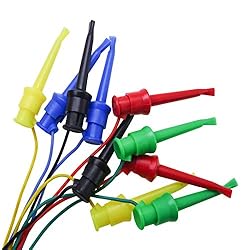 Goupchn Mini Grabber Test Hooks to Breadboard Male
