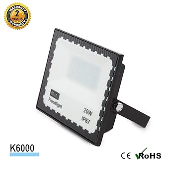 Foco Proyector LED SMD Mini 20W 90LM/W Antideslumramiento Jardin ...