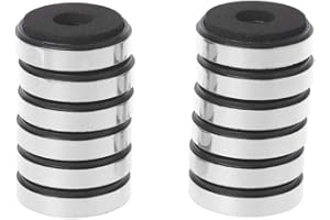 angwang 12Pcs Shock Absorption Damping for Audio Stereo Speakers Amplifier Feet Pad