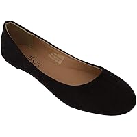 Shoes 18 Womens Classic Round Toe Ballerina Ballet Flat Shoes