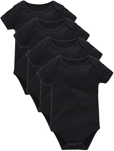 black newborn onesie