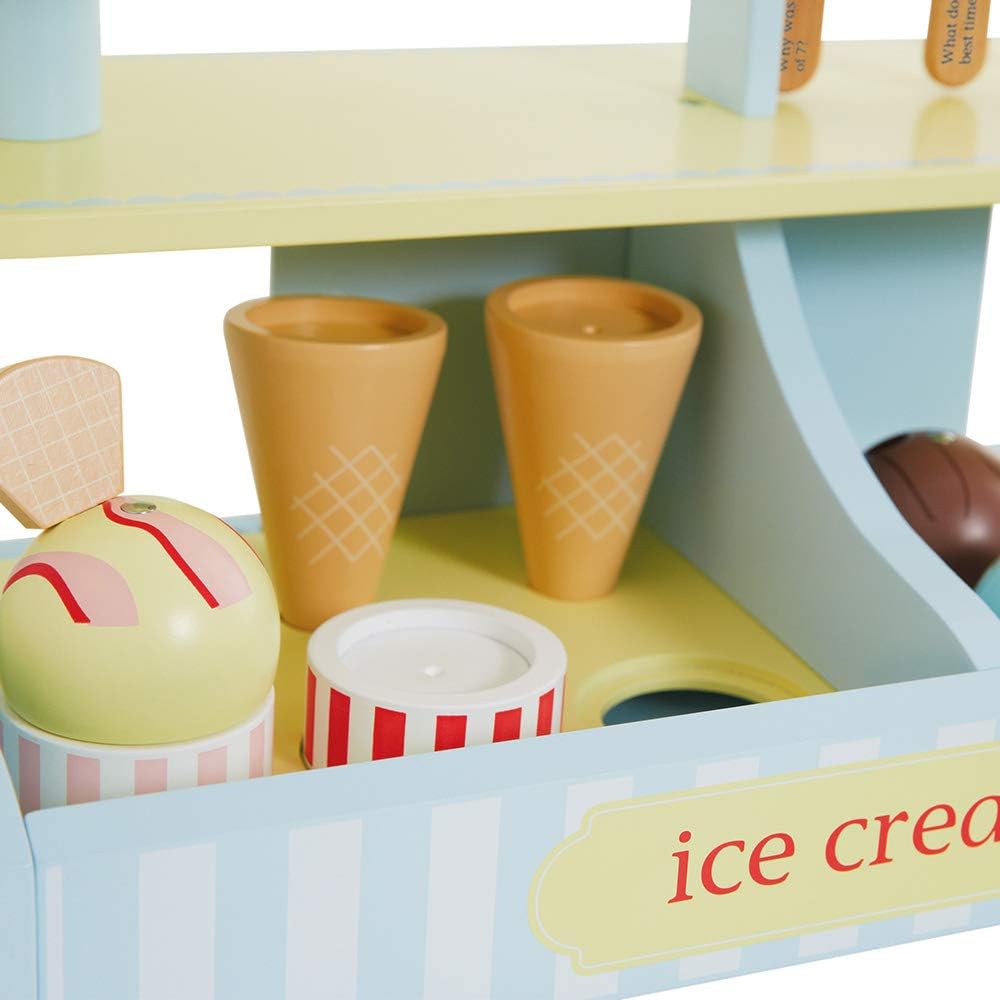 Super Saturday Great Little Trading Co Wooden Toy Ice Cream Shop Wooden
