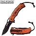GIFTS INFINITY Free Engraving - Tac-Force Titanium Coated Stainless Steel Quality Pocket Knife