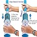 Lint Brush - Pet Hair Remover Brush - Dog & Cat Fur Remover with Self-Cleaning Base - Efficient Double Sided Animal Hair Removal Tool - Perfect for Clothing, Furniture, Couch, Carpet, Car Seat- Bonus