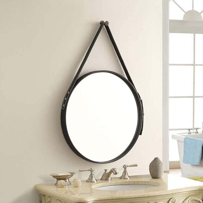 ZZX Bathroom Mirror Wall Mirrors Dressing Mirror Rustic Accent Mirror
