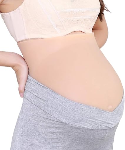Amazon Com Yeah Hhi Silicone Fake Belly Artificial Belly Oversized Twins Quadruplet False Pregnant Belly For Cosplay Film Tv Series Props Sports Outdoors