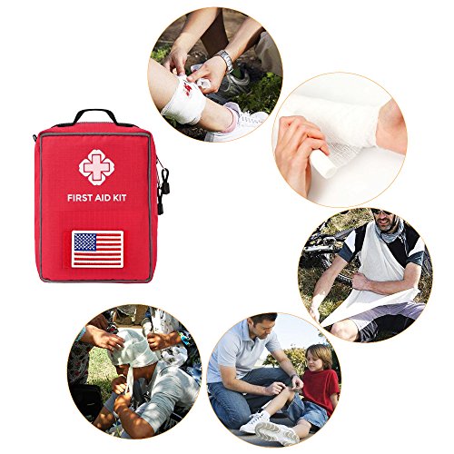 image for CS Force First Aid Kit Molle Medical EMT Pouch Waterproof Case Bag for