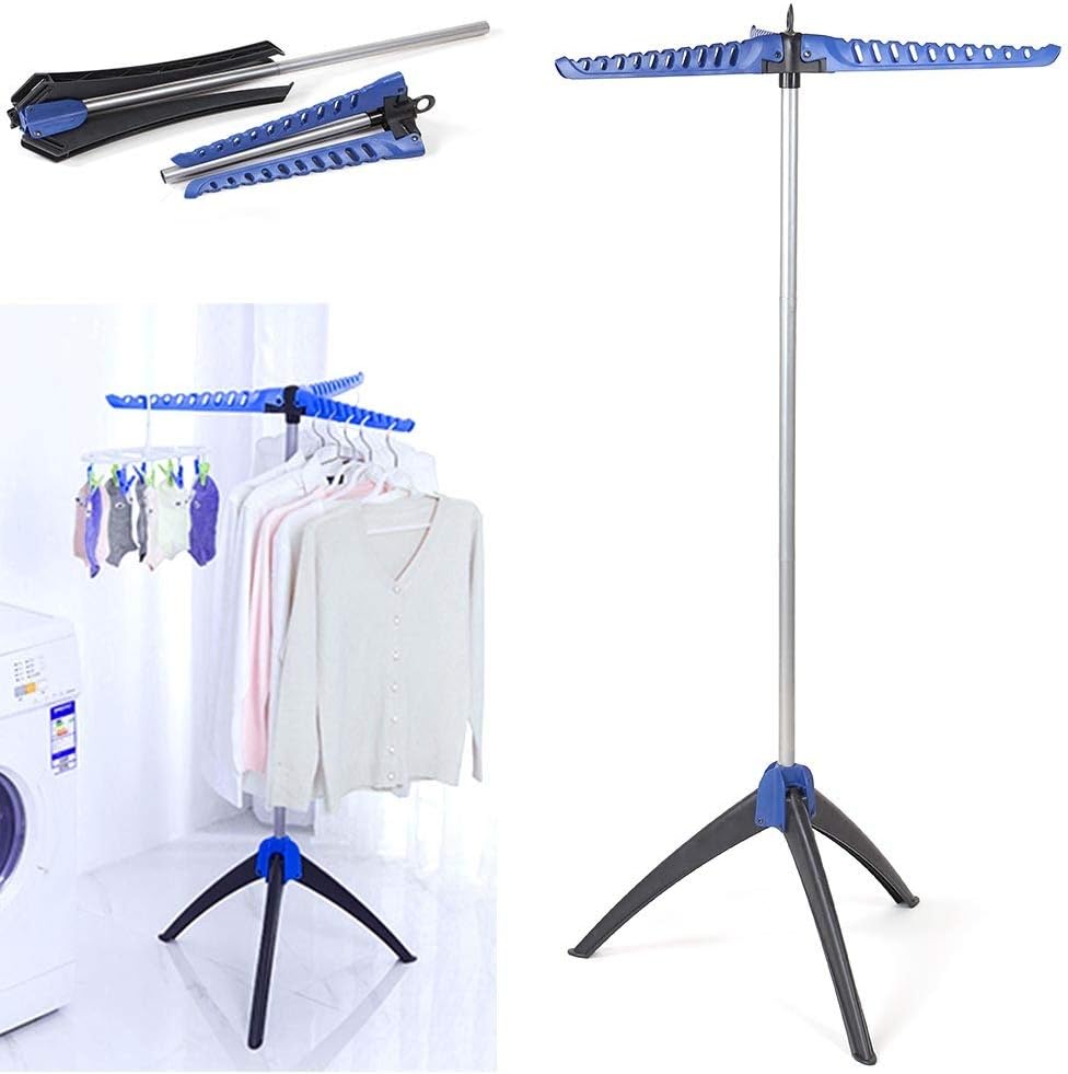 CellDeal Sturdy Foldable Clothes Airer Foldable Clothes Rail Hangaway