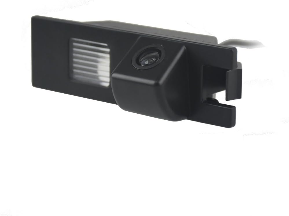 Misayaee Rear View Back Up Reverse Parking Camera in License Plate Lighting Night Version (NTSC) for OPEL Astra H/Corsa D/Meriva A/Vectra C/Zafira B,FIAT Grande