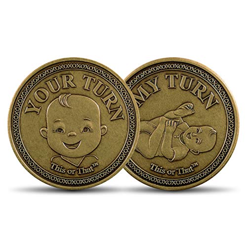 This or That Original Diaper Changing Coin | Flip Coin to See Who Changes Diaper