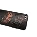 NIMO iPhone 7 Case,SKULL Non Slip Soft Wood Slim Bumper, Scratch Resistant Grip Ultra Light for Apple iPhone 7