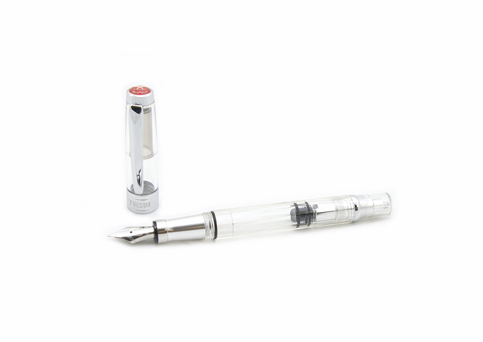 Twsbi Diamond 580 AL Fountain Pen, Resin, Metal, Transparent, M7444260 - M