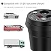 YHY Car Cup Charger, Dual USB Ports Car Charger 12V/24V with 2-Socket Cigarette Lighter Splitter Power Adapter Universal for Apple Android Windows Smartphones Tablets phone holder charger