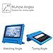 Fintie Case for Fire HD 10 (5th Generation, 2015 Release), [Kids Friendly] Shock Proof Light Weight Convertible Handle Stand Cover for Fire HD 10.1 Inch Tablet (NOT Fit HD 10 7th Gen, 2017) - Blue