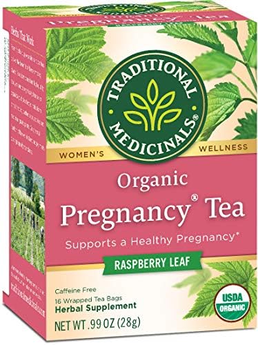 Traditional Medicinals Organic Pregnancy WomenS Tea 16 Tea Bags (Pack Of 6)