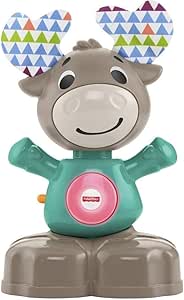 Fisher-price alce linkimals, juguete interactivo bebés +9 meses (mattel gjb23).