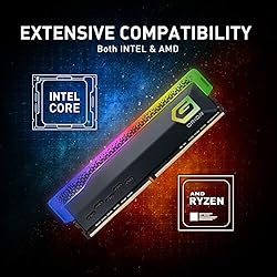 GeIL ORION RGB DDR4 RAM, 16GB (8GBx2) 3200MHz 1.35V