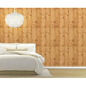 Large Wall Mural - Seamless Wood Floor Pattern | Self-Adhesive Vinyl Wallpaper/Removable Modern Decorating Wall Art - 66"x96"