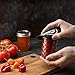 SEWANTA Wide Mouth Mason Jars 16 oz With mason jar lids and Bands, mason jars 16 oz - For Canning, Fermenting, Pickling - Jar Décor - Microwave/Freeze/Dishwasher Safe. (14)