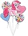 Amscan International 3484401 Pinkie Pie Foil Balloon Group Bouquet