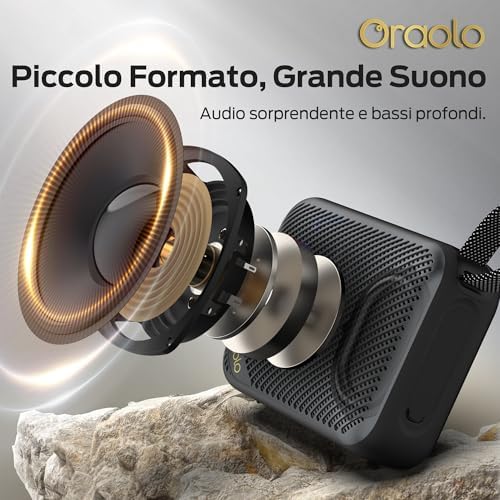 Cassa Bluetooth Portatile Mini Altoparlante Wireless Speaker