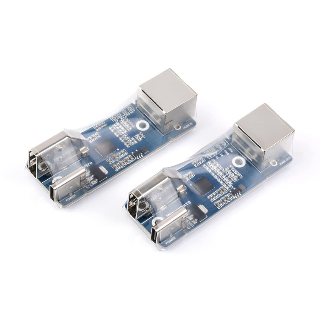 HDMI Signal Extender 1080P High-Definition & Lossless Transmission Up To 50m Long Transmission Distance Via CAT-5E/6 Network Cable