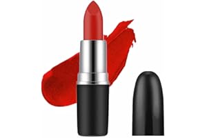 Mysense Red Face Body Paint Stick, Eye Black Stick for Sports Football Baseball Softball, Red Lipstick Facepaint Pen for Halloween SFX Millie Helluva Boss Cosplay Devil Makeup