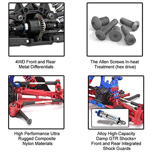 Brushless Motor-Fernbedienung RC-Rennwagen 60KM / high-speed 1/8 Skala 4wd Rc Drift Big Brushless RC Car Ferngesteuertes… – Bild 6