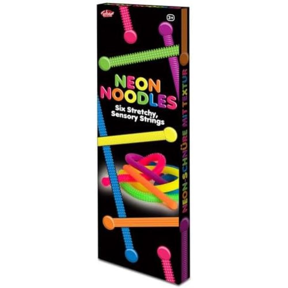 Tobar 38401 NEON Noodles, Assorted Designs and Colours