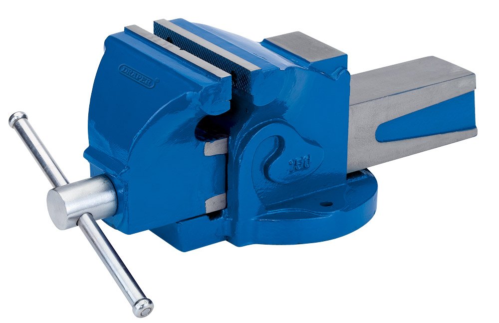 Draper 45232 Engineers Bench Vice, 150mm , Blue