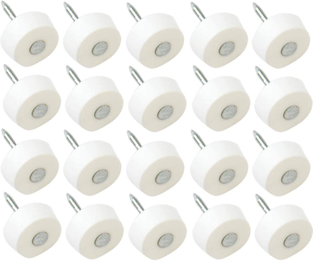 Merriway® BH01151 (20 Pcs) Drive-In Plastic Shelf Supports White - Pack of 20 Pieces