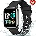 L8star Fitness Tracker Heart Rate Monitor-1.3'' Large Color Screen IP67 Waterproof Activity Tracker with 6 Sports Mode,Sleep Monitor,Pedometer Smart Wrist Band for Women Men, Android iOS