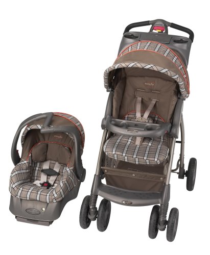 evenflo aura travel system