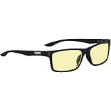 GUNNAR Gaming and Computer Eyewear/Vertex, Amber Tint - Patented Lens, Reduce Digital Eye Strain, Block 65% of Harmful Blue Light