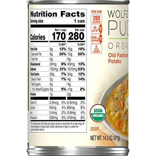 Wolfgang Puck Organic Old Fashioned Potato Soup, 14.5 oz. Can - Thumbnail 4